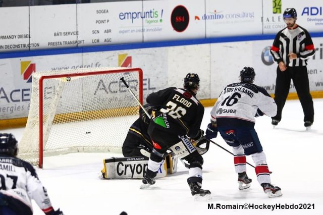 Photo hockey match Rouen - Angers  le 22/01/2021