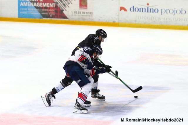 Photo hockey match Rouen - Angers  le 22/01/2021