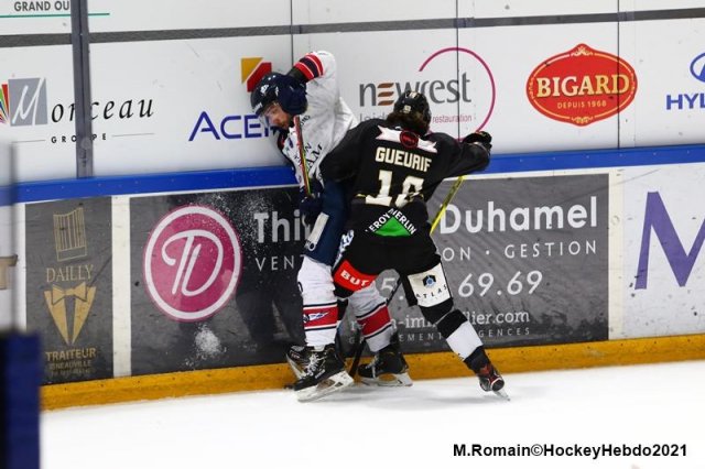 Photo hockey match Rouen - Angers  le 22/01/2021