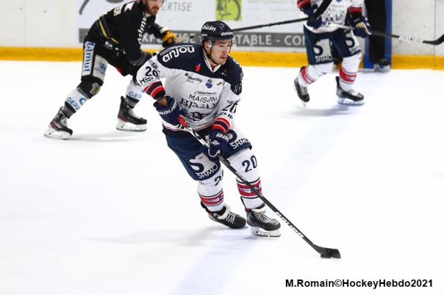 Photo hockey match Rouen - Angers  le 22/01/2021