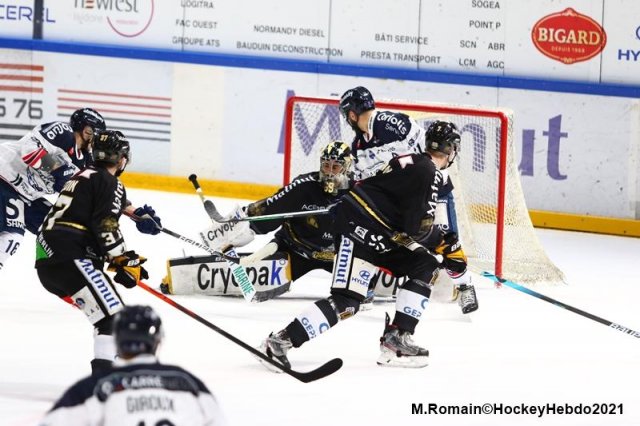 Photo hockey match Rouen - Angers  le 22/01/2021