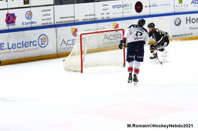 Photo hockey match Rouen - Angers  le 22/01/2021