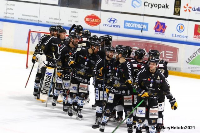 Photo hockey match Rouen - Angers  le 22/01/2021