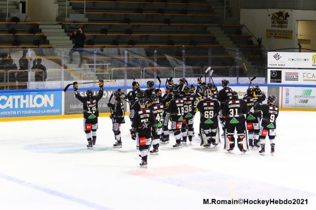 Photo hockey match Rouen - Angers  le 22/01/2021