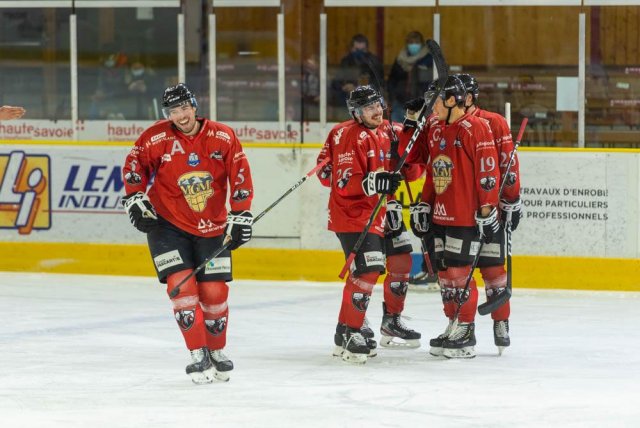 Photo hockey match Chamonix  - Gap  le 22/01/2021
