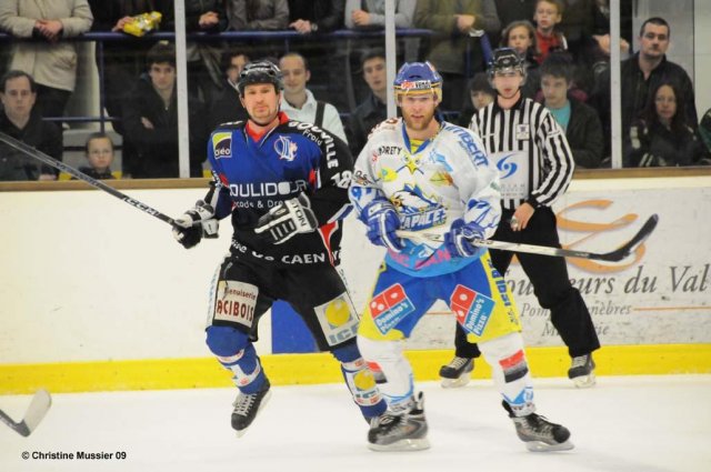 Photo hockey match Caen  - Gap  le 21/04/2009