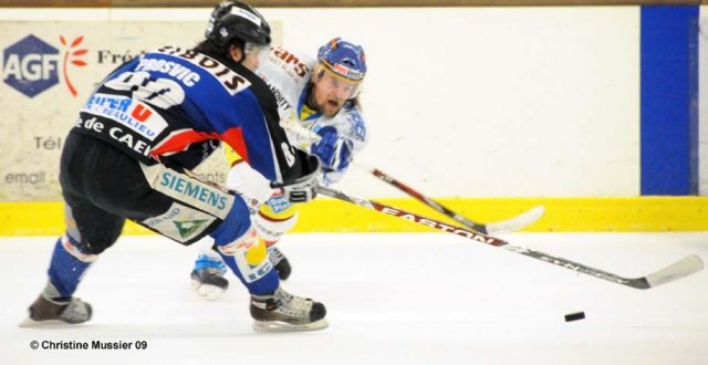 Photo hockey match Caen  - Gap  le 21/04/2009