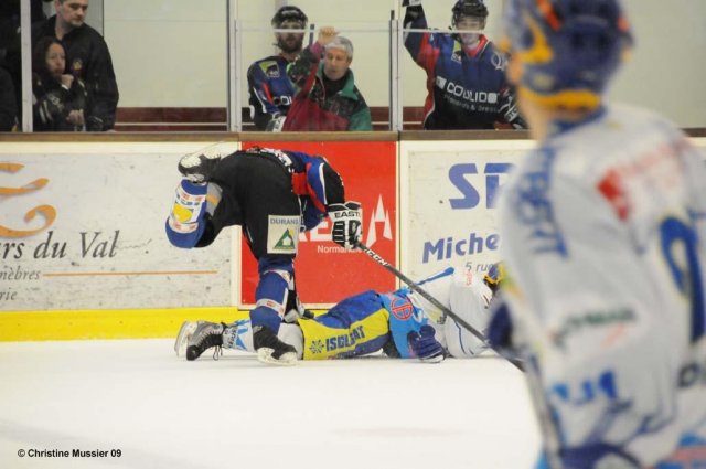 Photo hockey match Caen  - Gap  le 21/04/2009