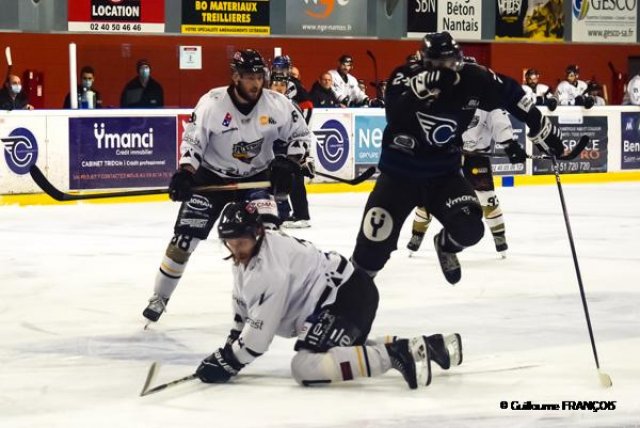 Photo hockey match Nantes - Brest  le 23/01/2021