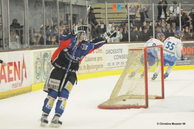 Photo hockey match Caen  - Gap  le 21/04/2009