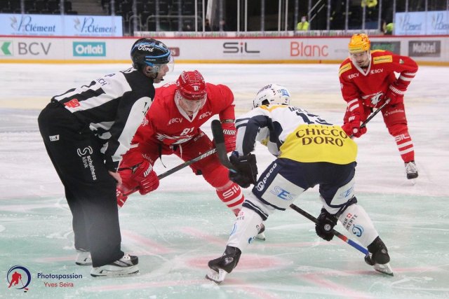 Photo hockey match Lausanne - Ambrì-Piotta le 26/01/2021