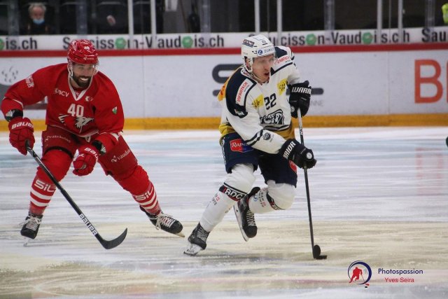 Photo hockey match Lausanne - Ambrì-Piotta le 26/01/2021
