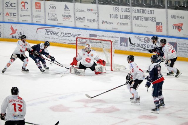 Photo hockey match Angers  - Amiens  le 29/01/2021