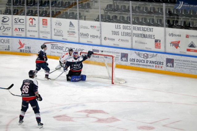Photo hockey match Angers  - Amiens  le 29/01/2021