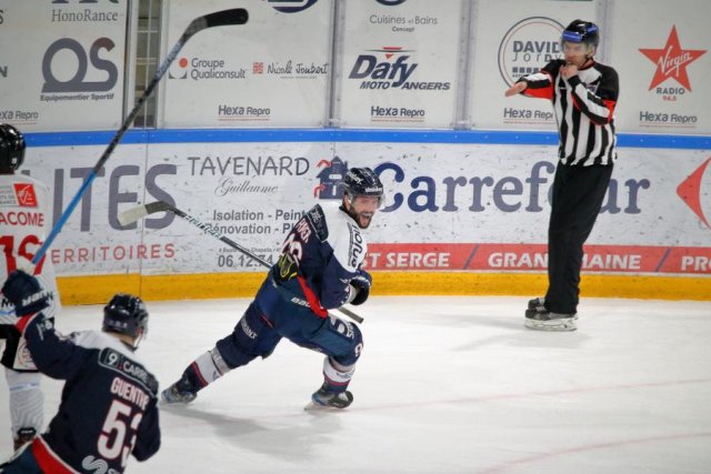 Photo hockey match Angers  - Amiens  le 29/01/2021