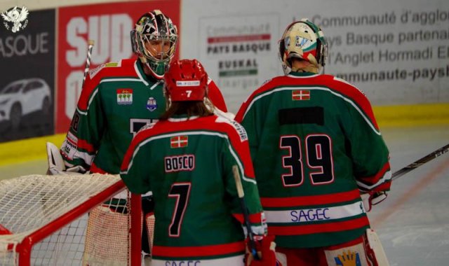 Photo hockey match Anglet - Cergy-Pontoise le 29/01/2021