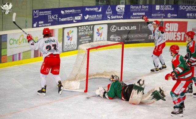 Photo hockey match Anglet - Cergy-Pontoise le 29/01/2021