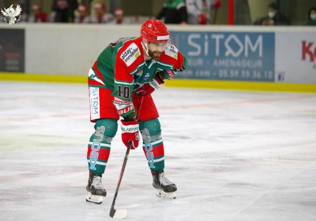 Photo hockey match Anglet - Cergy-Pontoise le 29/01/2021