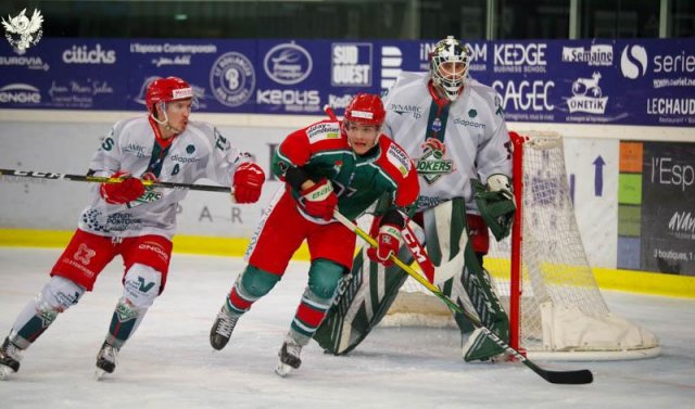 Photo hockey match Anglet - Cergy-Pontoise le 29/01/2021