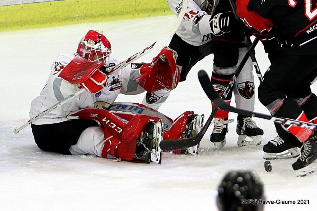Photo hockey match Nice - Chamonix  le 29/01/2021