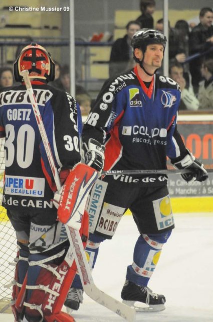 Photo hockey match Caen  - Gap  le 21/04/2009