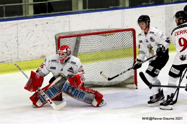 Photo hockey match Nice - Chamonix  le 29/01/2021