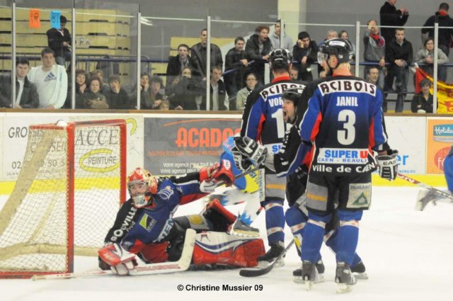 Photo hockey match Caen  - Gap  le 21/04/2009