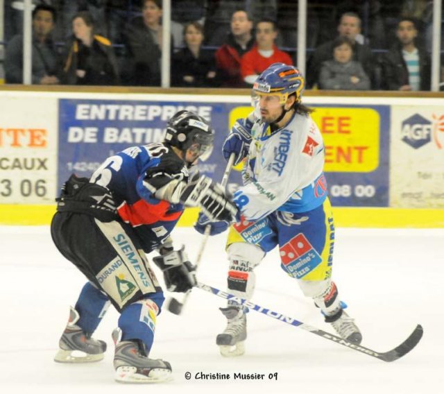 Photo hockey match Caen  - Gap  le 21/04/2009