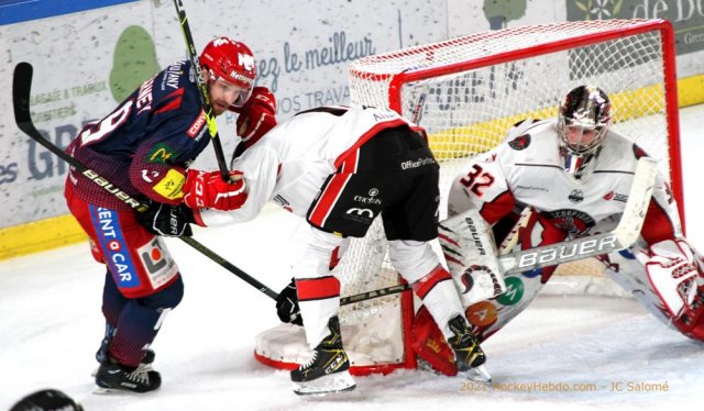 Photo hockey match Grenoble  - Mulhouse le 28/01/2021