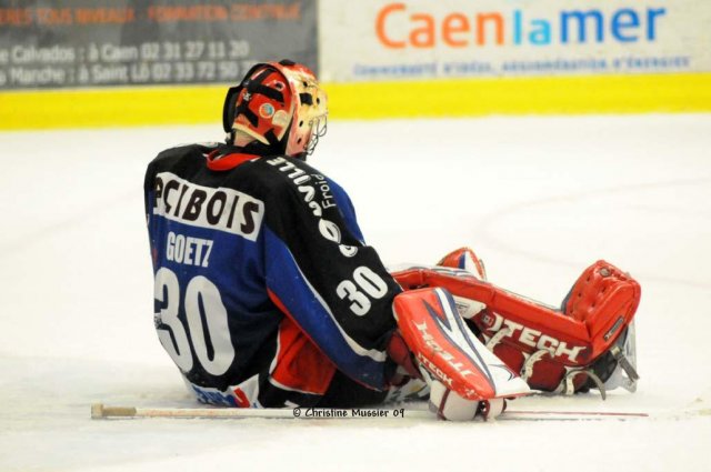 Photo hockey match Caen  - Gap  le 21/04/2009