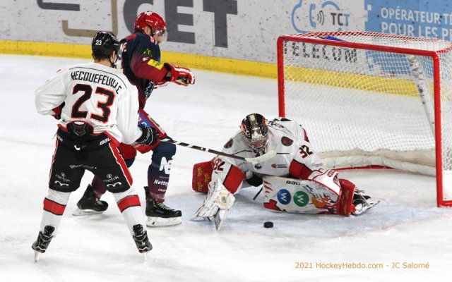 Photo hockey match Grenoble  - Mulhouse le 28/01/2021