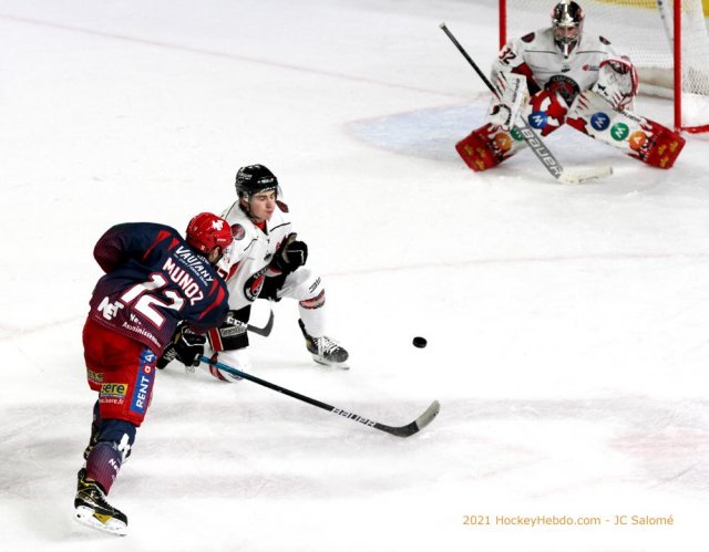 Photo hockey match Grenoble  - Mulhouse le 28/01/2021