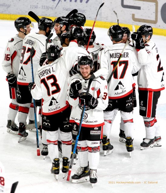 Photo hockey match Grenoble  - Mulhouse le 28/01/2021