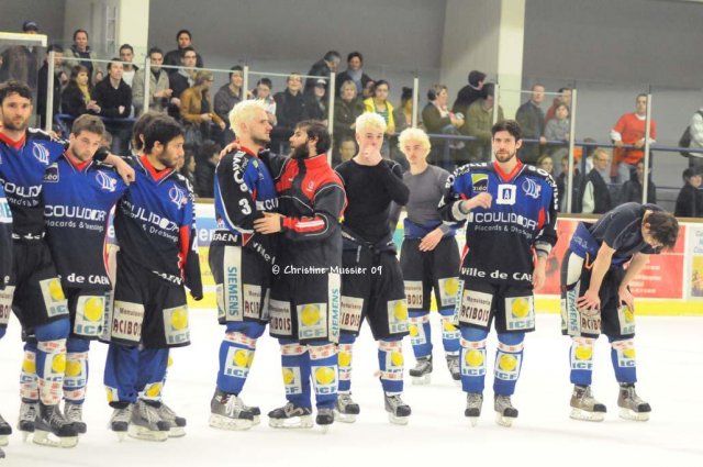 Photo hockey match Caen  - Gap  le 21/04/2009