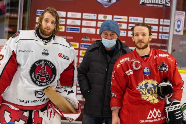 Photo hockey match Chamonix  - Mulhouse le 12/02/2021