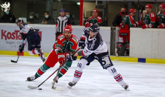 Photo hockey match Anglet - Angers  le 12/02/2021
