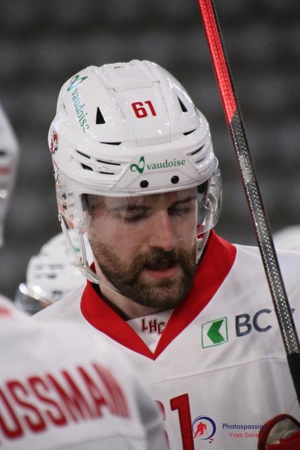 Photo hockey match Bienne - Lausanne le 16/02/2021