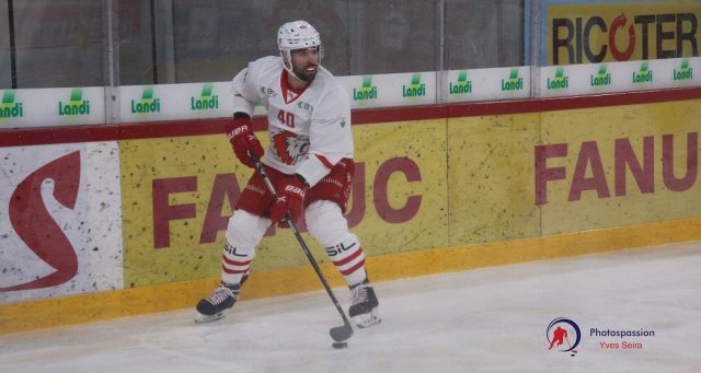 Photo hockey match Bienne - Lausanne le 16/02/2021
