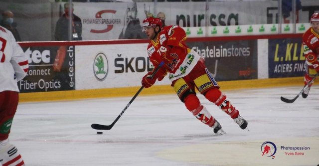 Photo hockey match Bienne - Lausanne le 16/02/2021