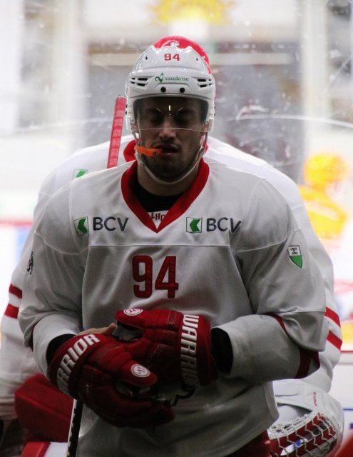 Photo hockey match Bienne - Lausanne le 16/02/2021