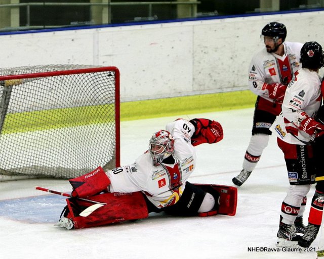 Photo hockey match Nice - Briançon  le 19/02/2021