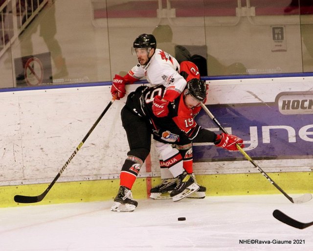 Photo hockey match Nice - Briançon  le 19/02/2021