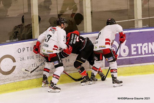 Photo hockey match Nice - Briançon  le 19/02/2021