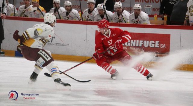 Photo hockey match Lausanne - Genève le 20/02/2021
