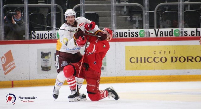 Photo hockey match Lausanne - Genève le 20/02/2021