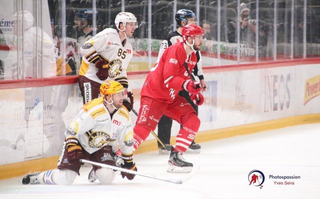 Photo hockey match Lausanne - Genève le 20/02/2021