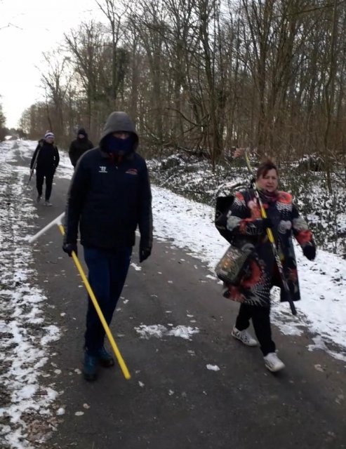 Photo hockey reportage Du hockey sur un lieu insolite.