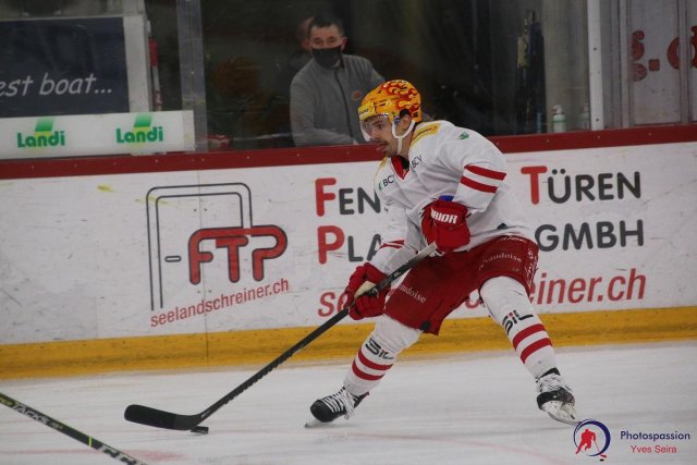 Photo hockey match Bienne - Lausanne le 23/02/2021
