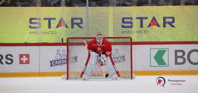 Photo hockey match Lausanne - Langnau le 25/02/2021