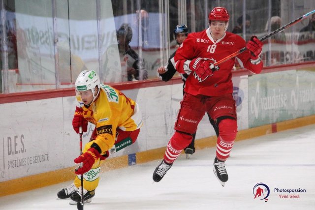 Photo hockey match Lausanne - Langnau le 25/02/2021